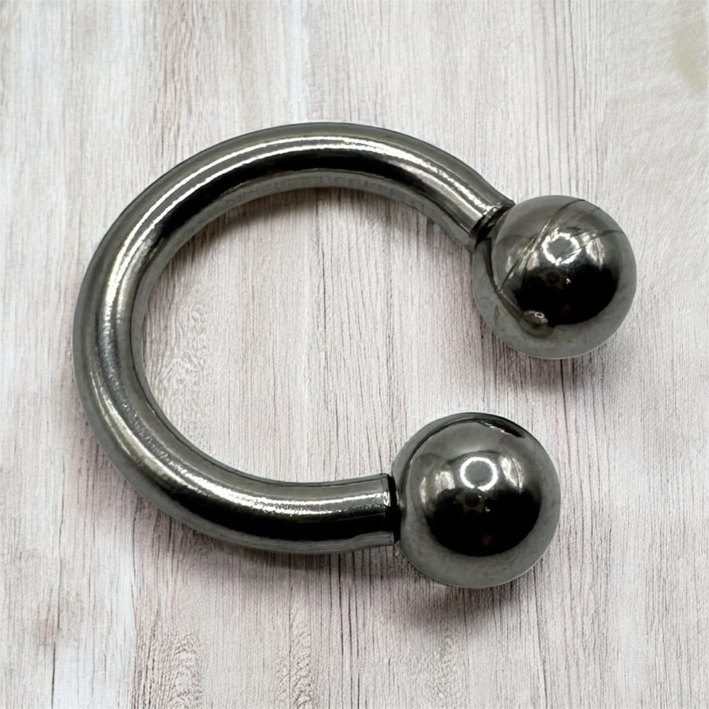 10g 1/2 Surgical Steel Circular Barbell - Body Piercing Jewelry